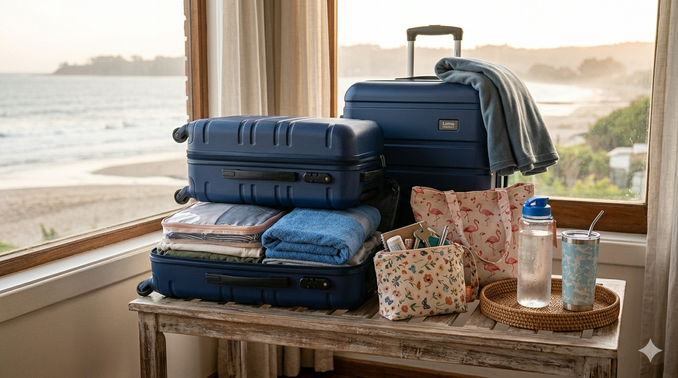 Qué llevar para viajar liviano, ordenado y preparado en una escapada de fin de semana