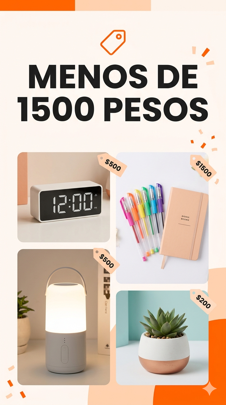 Menos de 1500 pesos