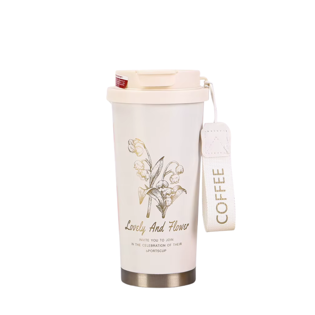 Vaso Térmico Lovely And Flower 500 mL
