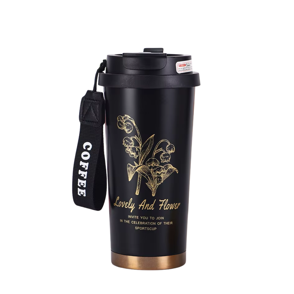 Vaso Térmico Lovely And Flower 500 mL