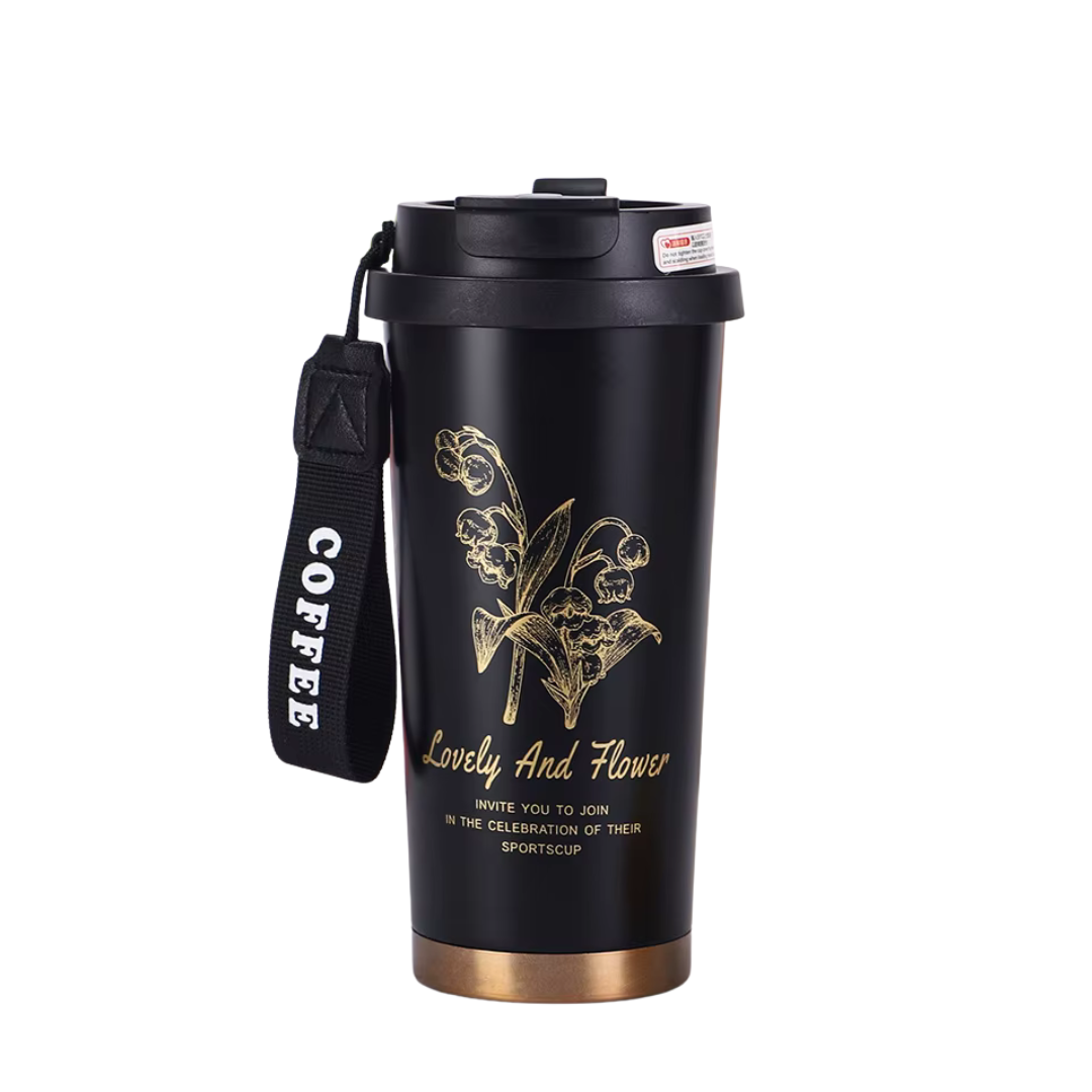 Vaso Térmico Lovely And Flower 500 mL