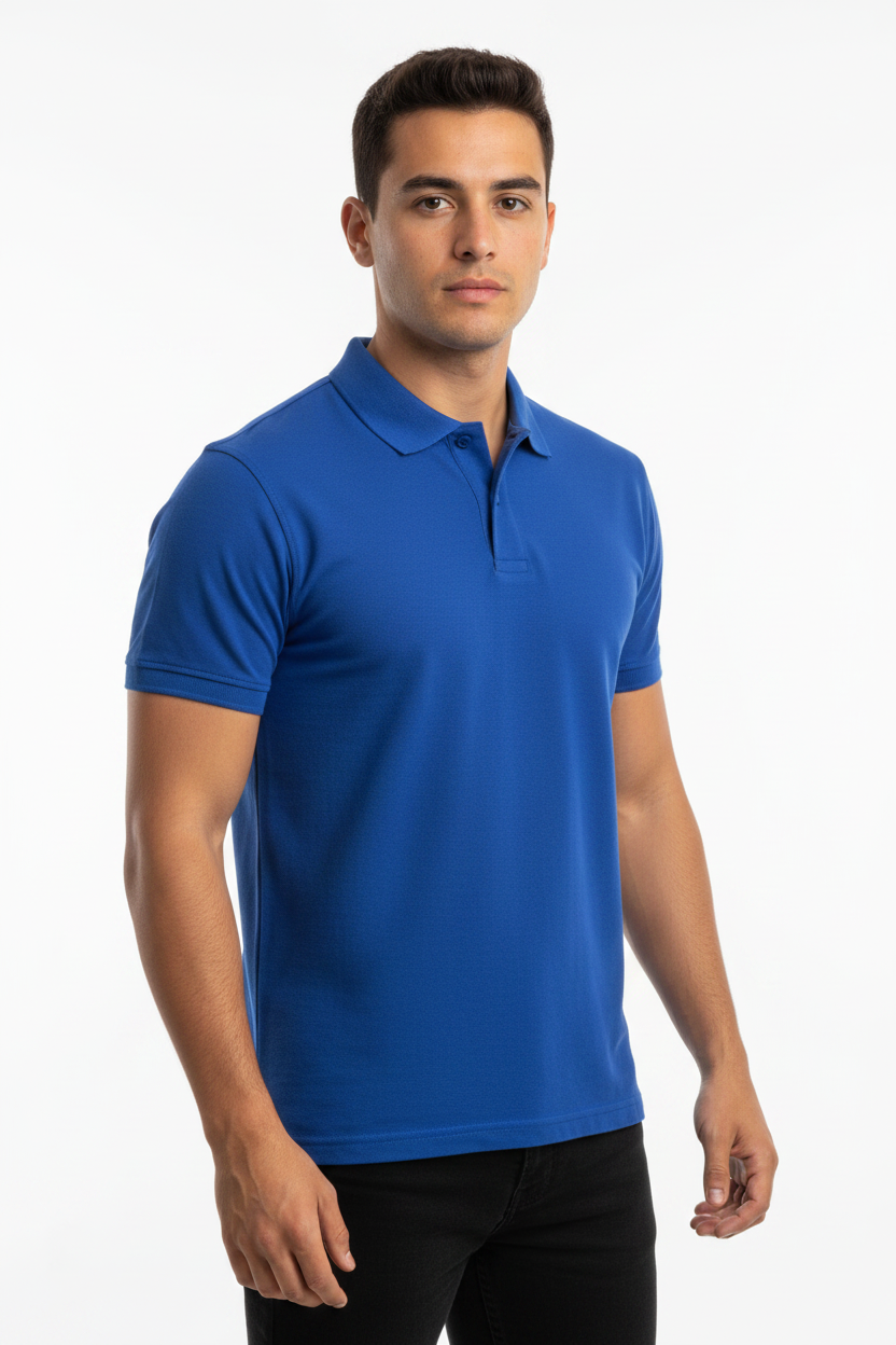 Camisetas Polo Azul Francia