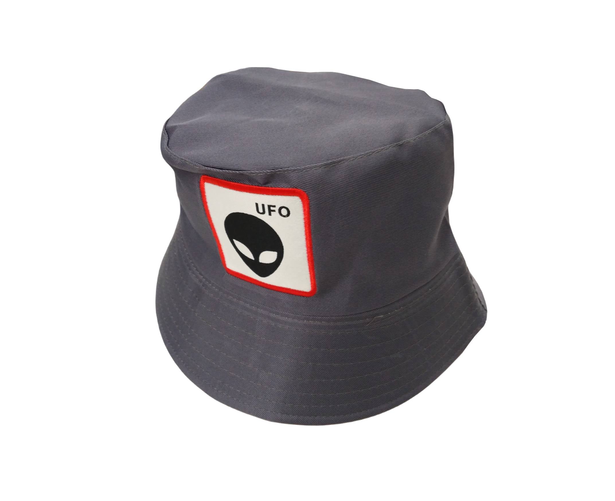 Cancherito Parche UFO Gris Niño