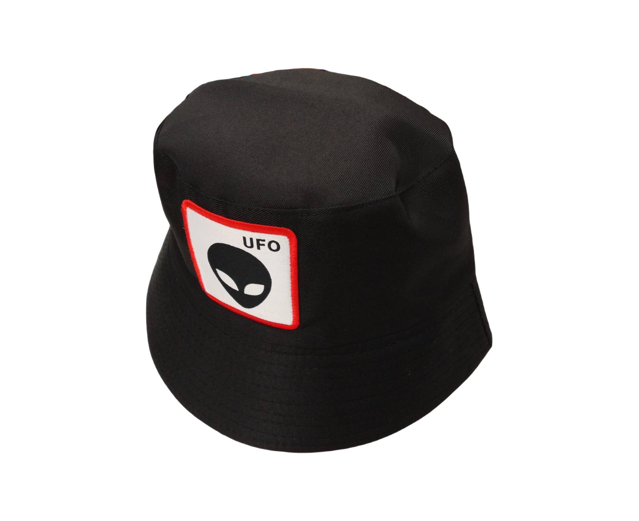 Cancherito Parche UFO Negro Niño