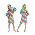 Bata De Unicornio Multicolor