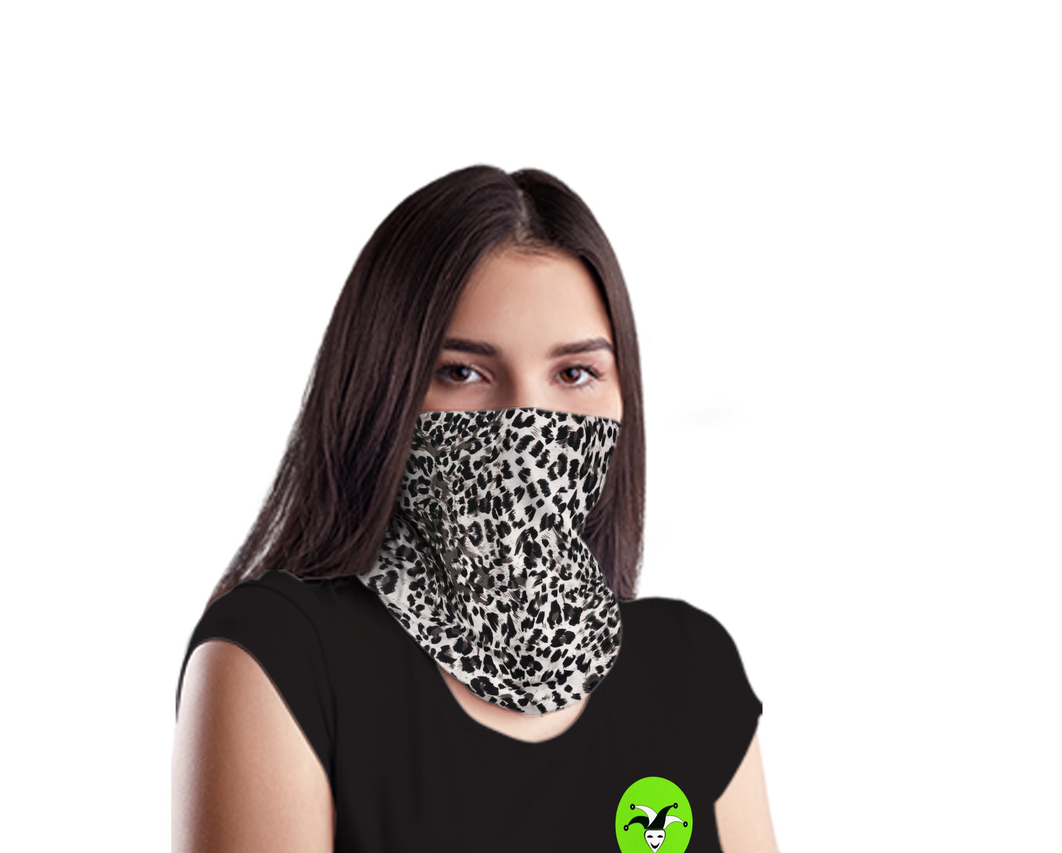 Buff Animal Print Blanco & Negro