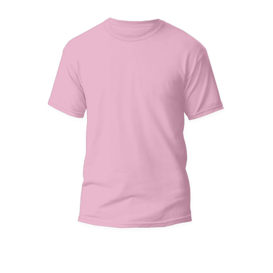 Camiseta Poliéster Adulto rosa