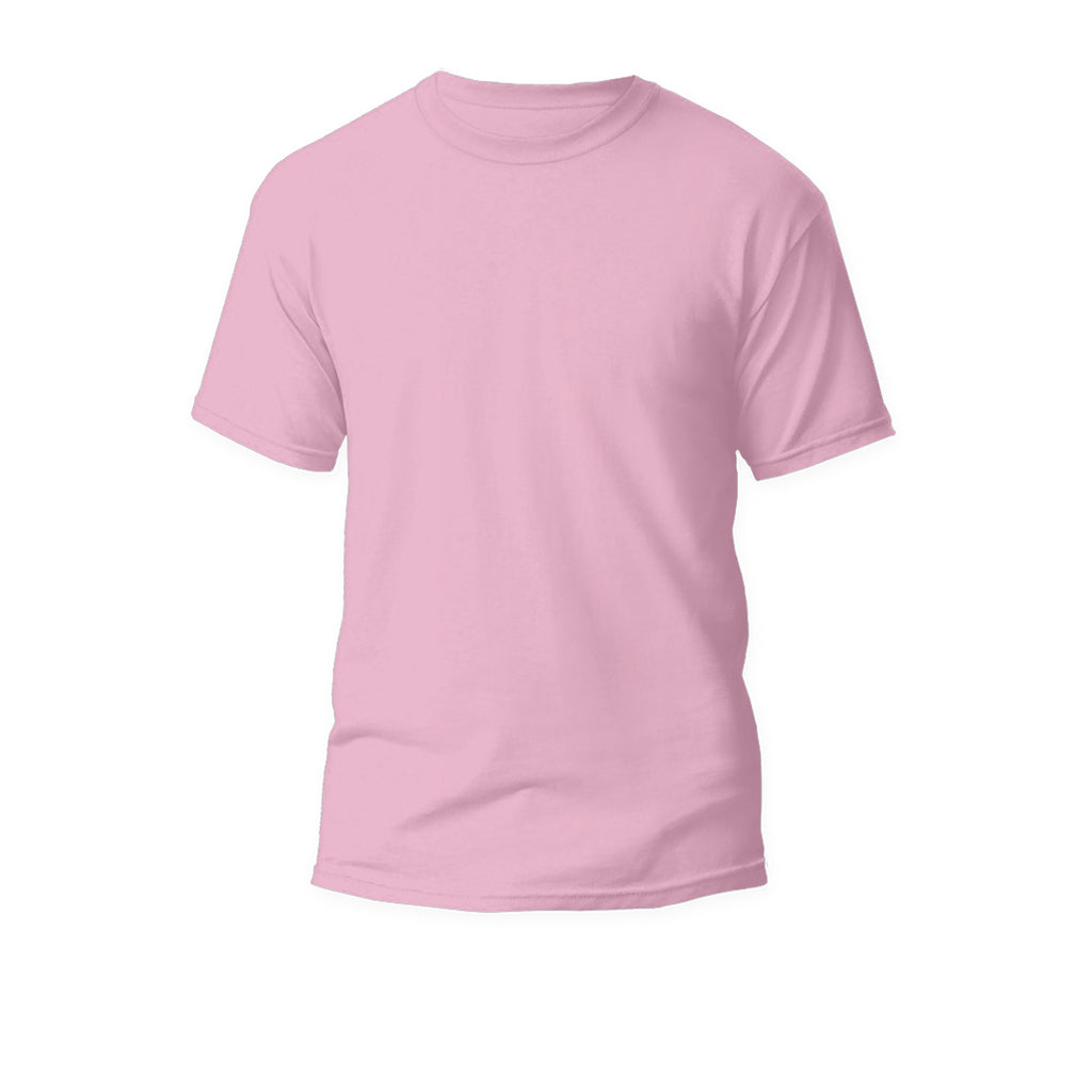 Camiseta Poliéster Adulto rosa