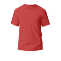 Camiseta Poliéster Adulto rojo