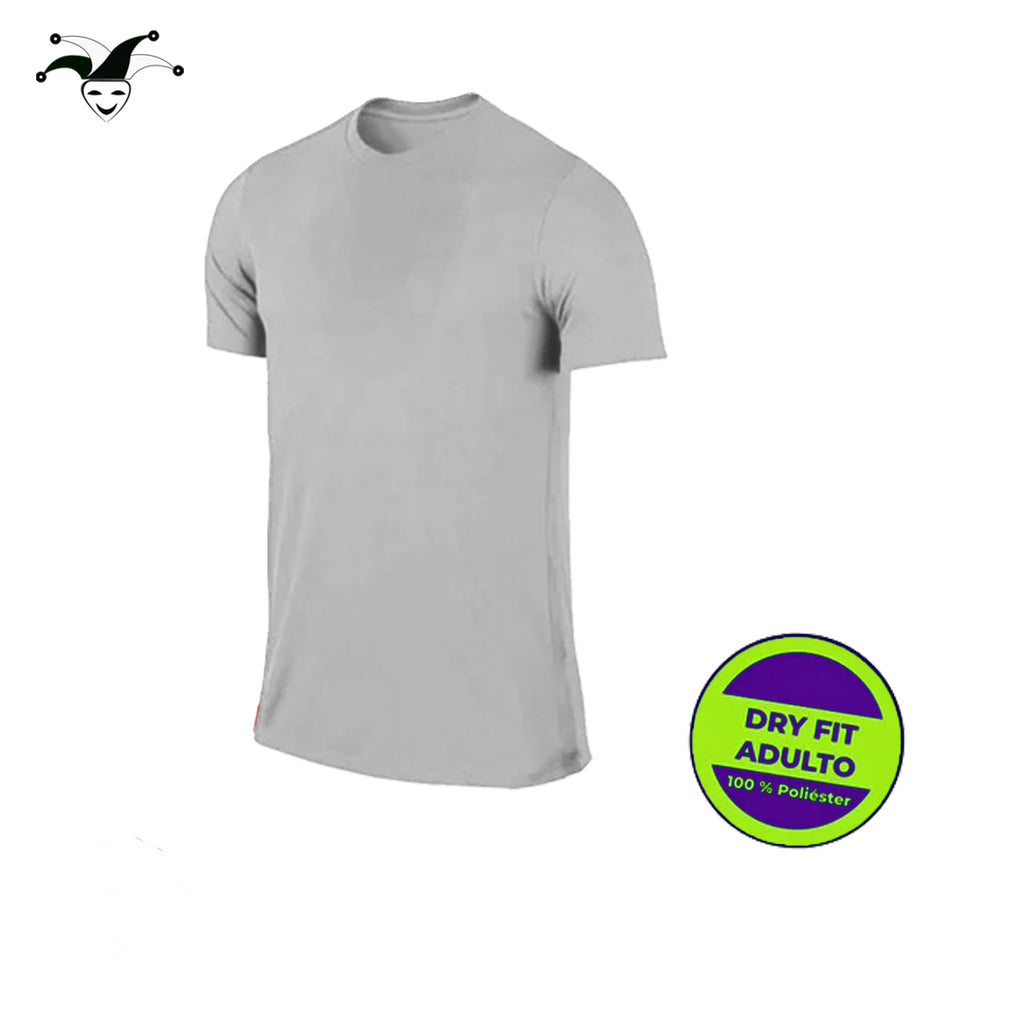 Camiseta DryFit Hombre gris