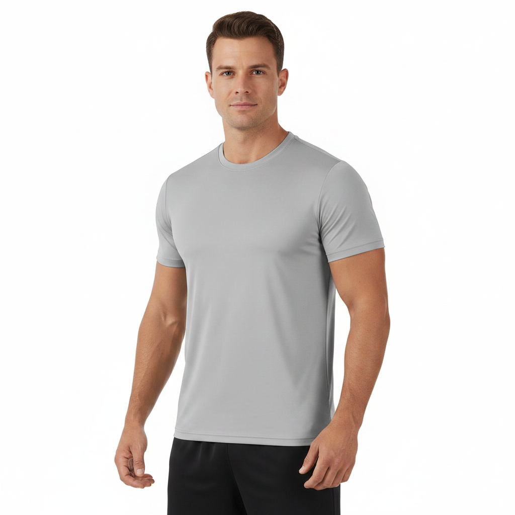 Camiseta DryFit Hombre gris