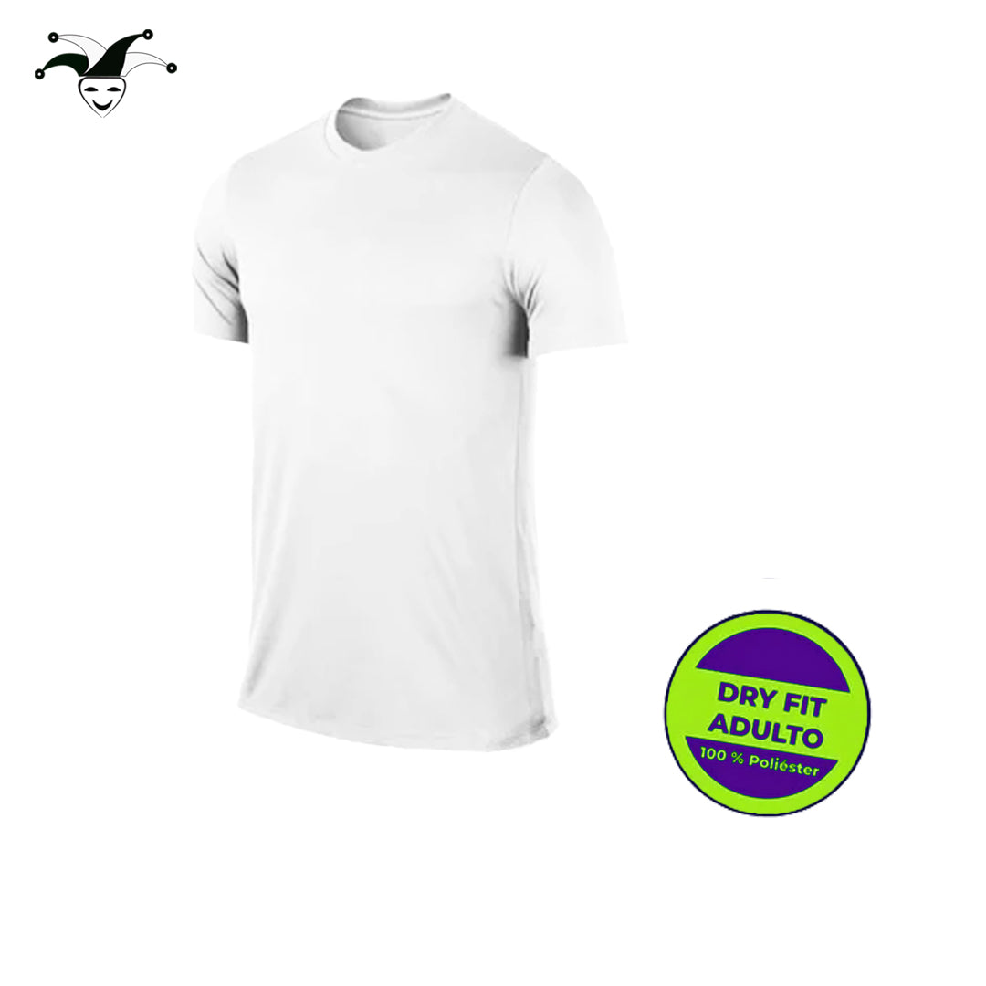 Camiseta DryFit Hombre Blanca