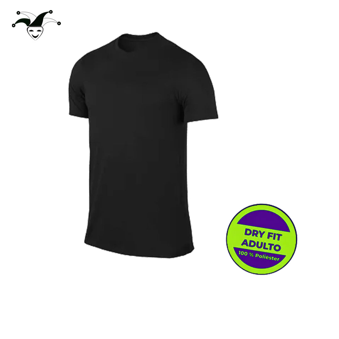 Camiseta DryFit Hombre negro