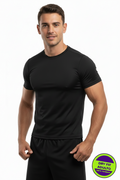 Camiseta DryFit Hombre Negro