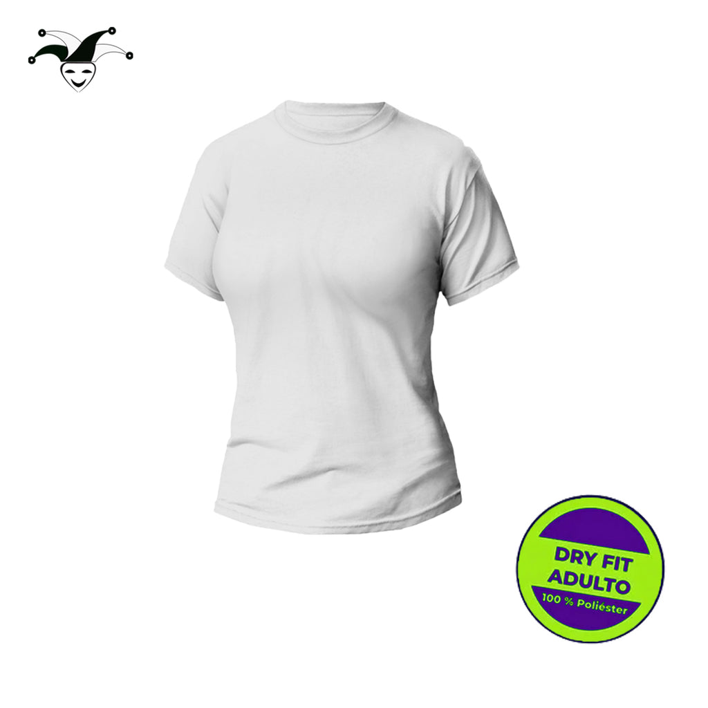 Camiseta DryFit Dama Blanca
