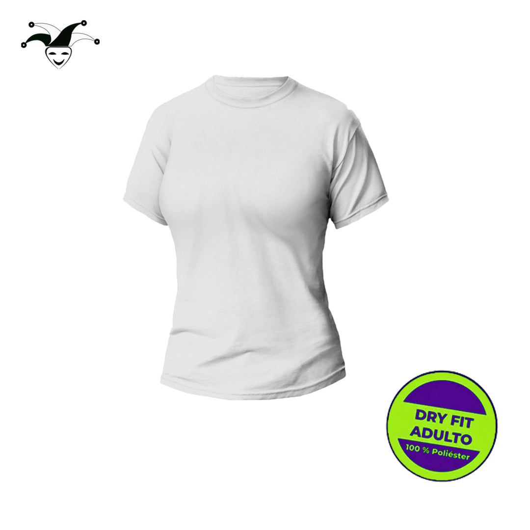Camiseta DryFit Dama Blanca