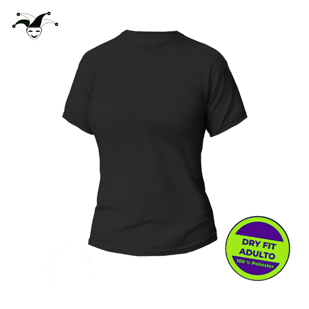 Camiseta DryFit Dama negro