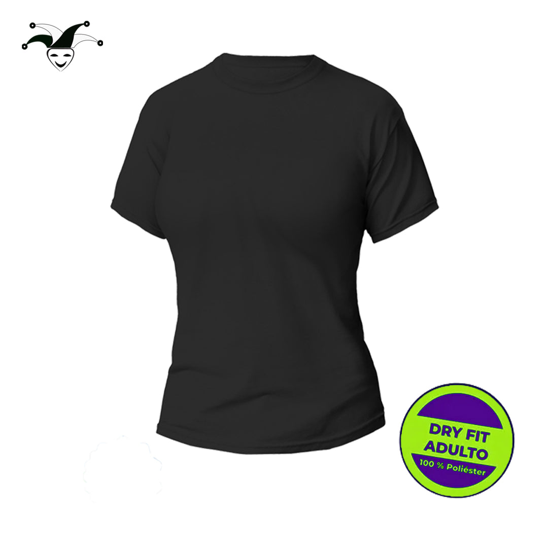 Camiseta DryFit Dama negro