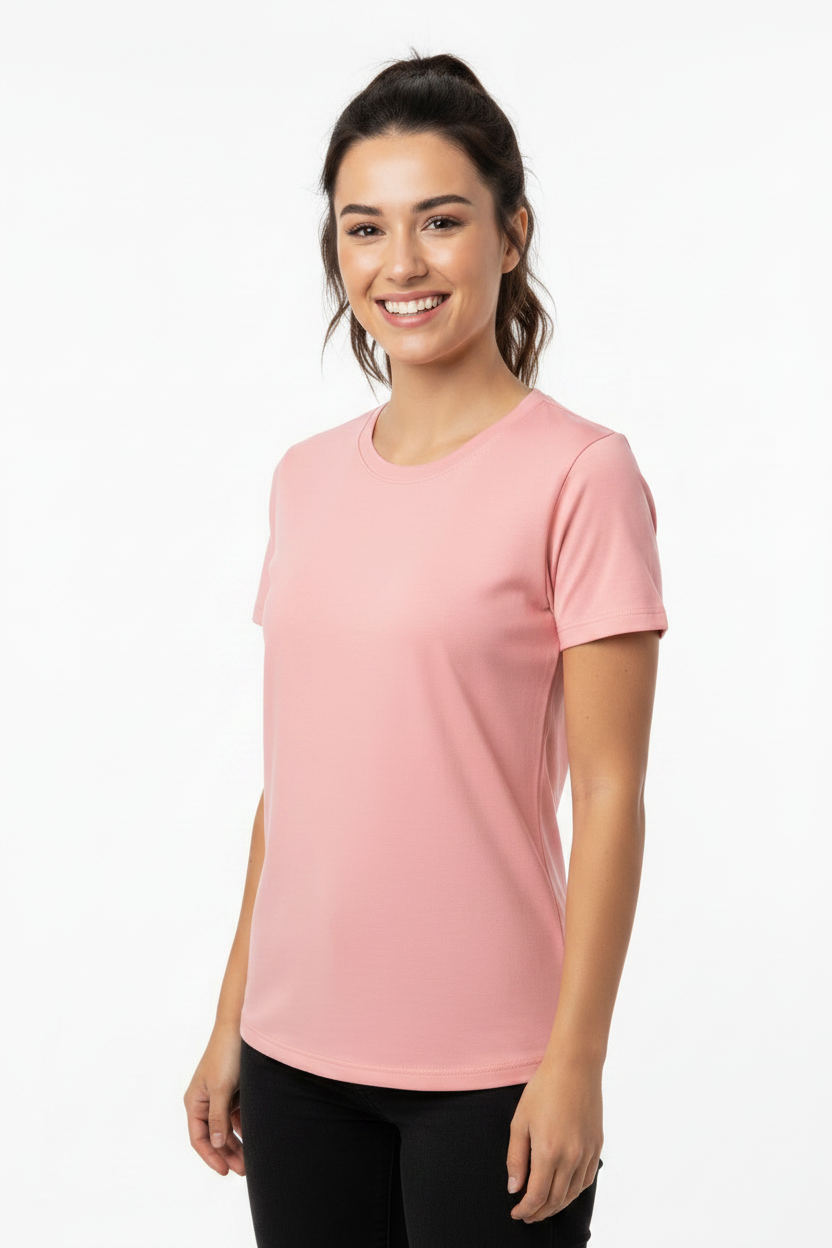 Camiseta DryFit Dama Rosa