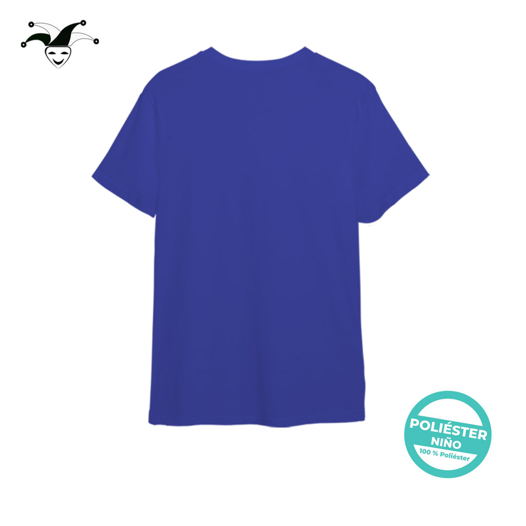 Camiseta Poliéster Niño / Azul
