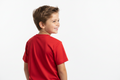 Camiseta Poliéster Niño Rojo