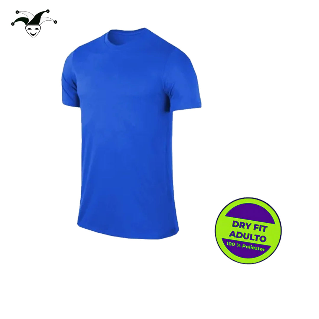 Camiseta DryFit Hombre Azul