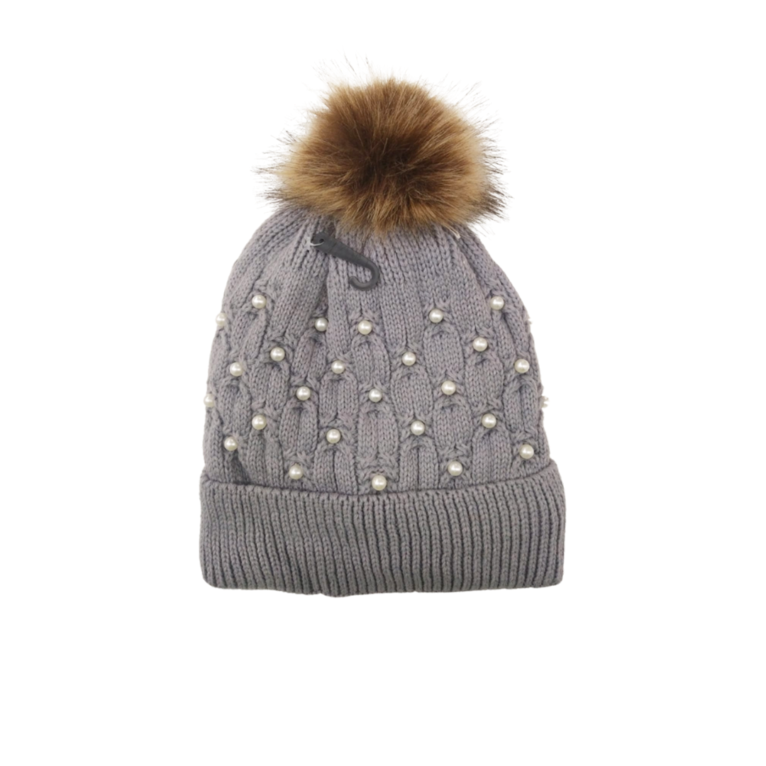 Gorro Lana Perlas