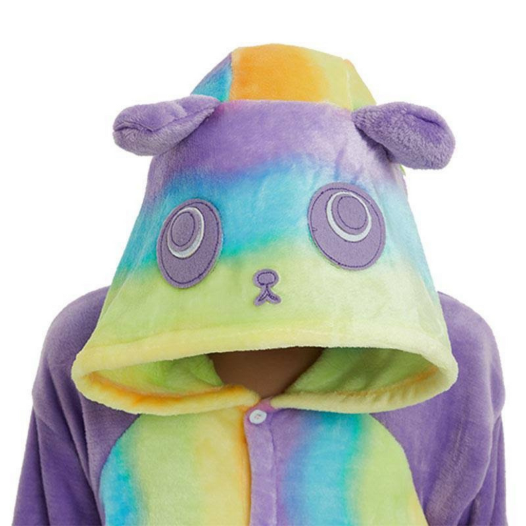 Pijama Panda Multicolor Adulto