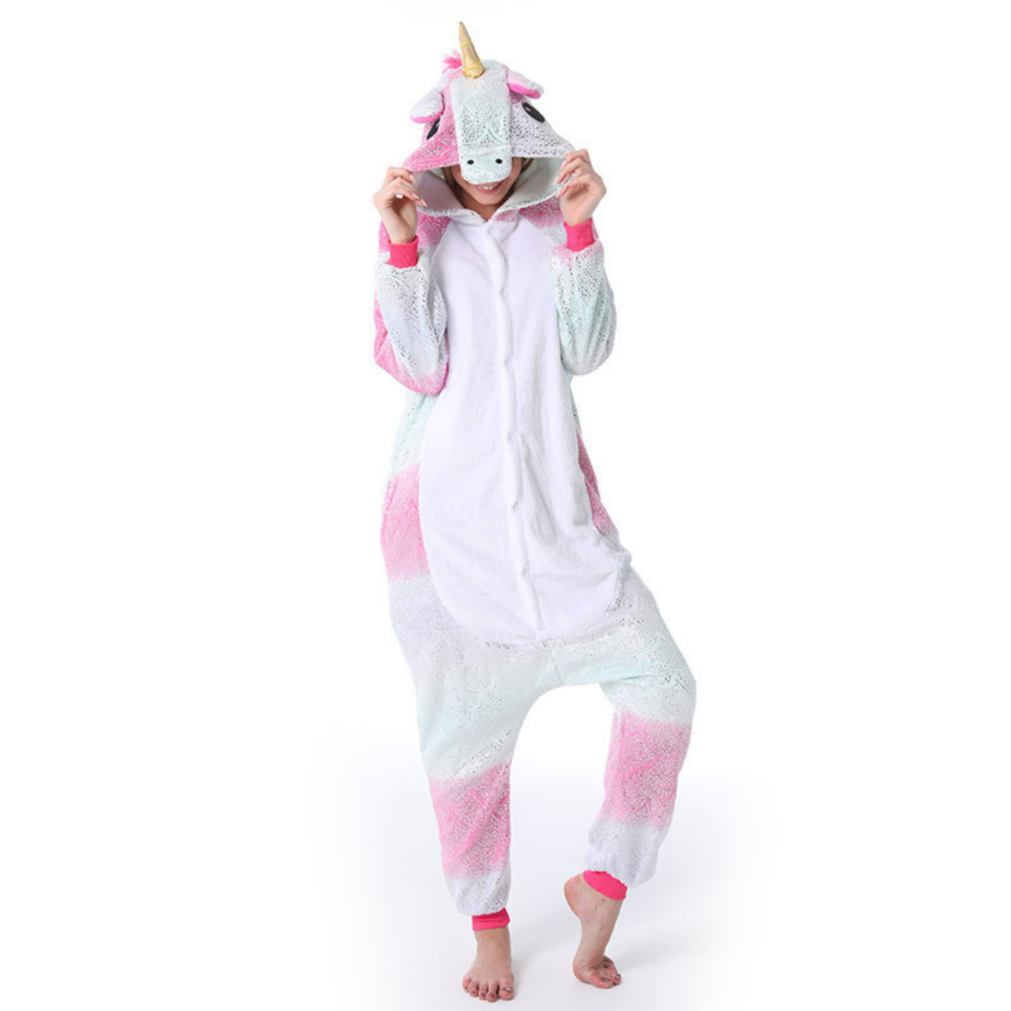 Pijama Adulto Unicornio Brillos