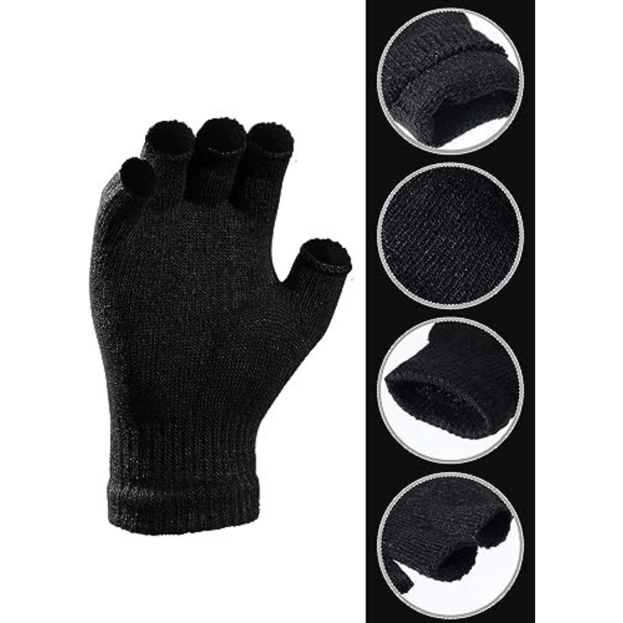 Guantes Sin Dedos