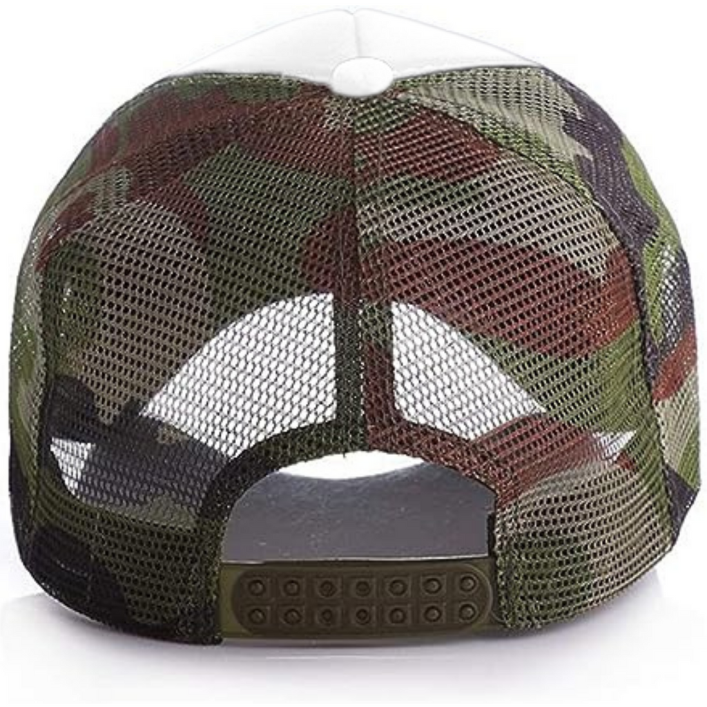 Trucker Militar-Blanco-Militar AAA Infantil