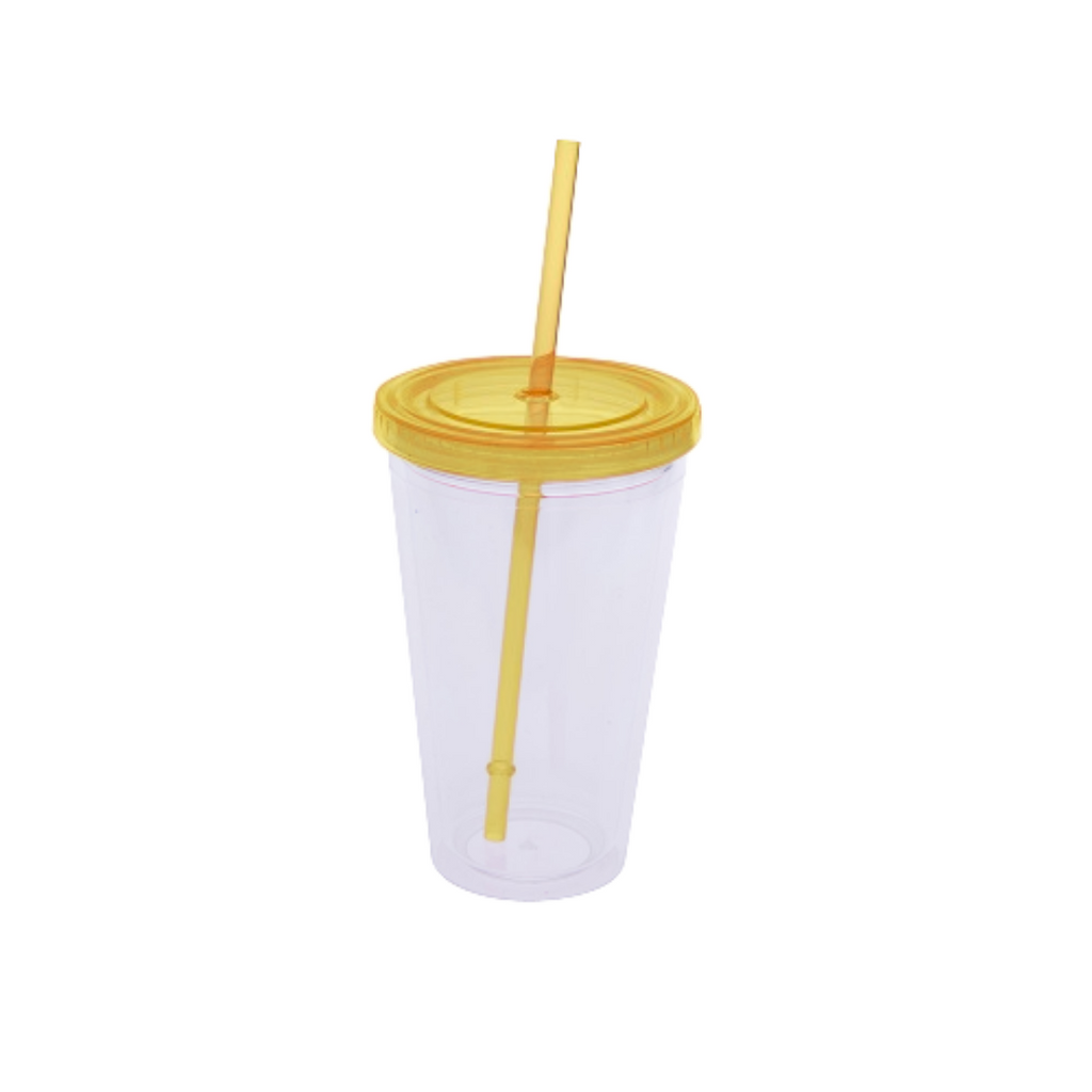 Vaso de acrílico