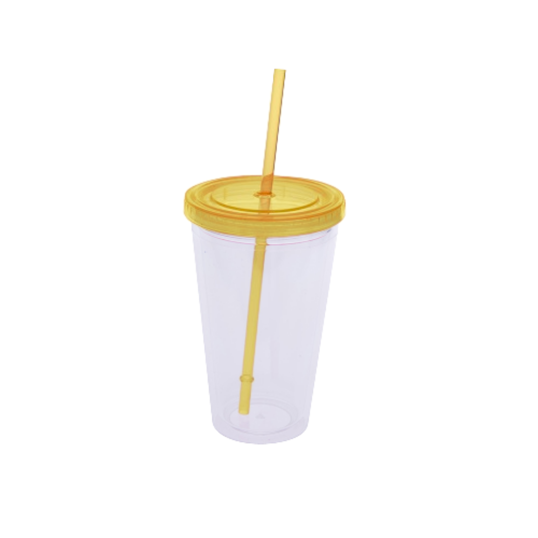Vaso de acrílico