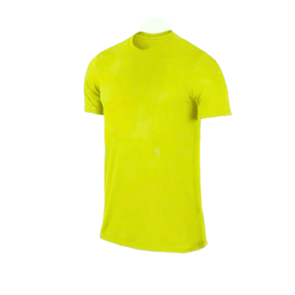 Camiseta DryFit Hombre Amarillo Fluor