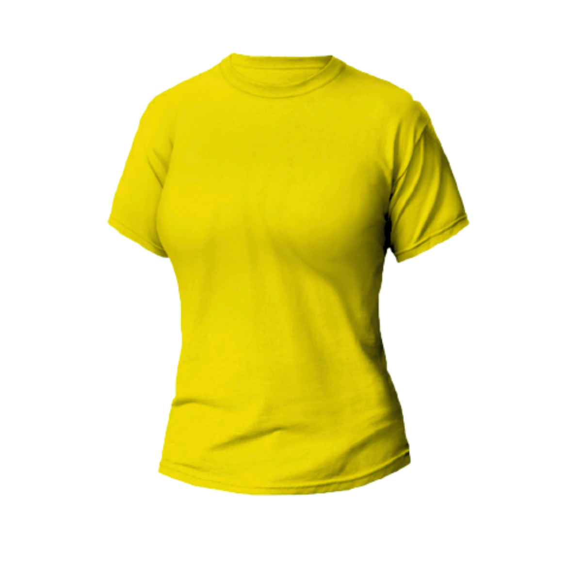 Camiseta DryFit Dama Amarillo Flúor