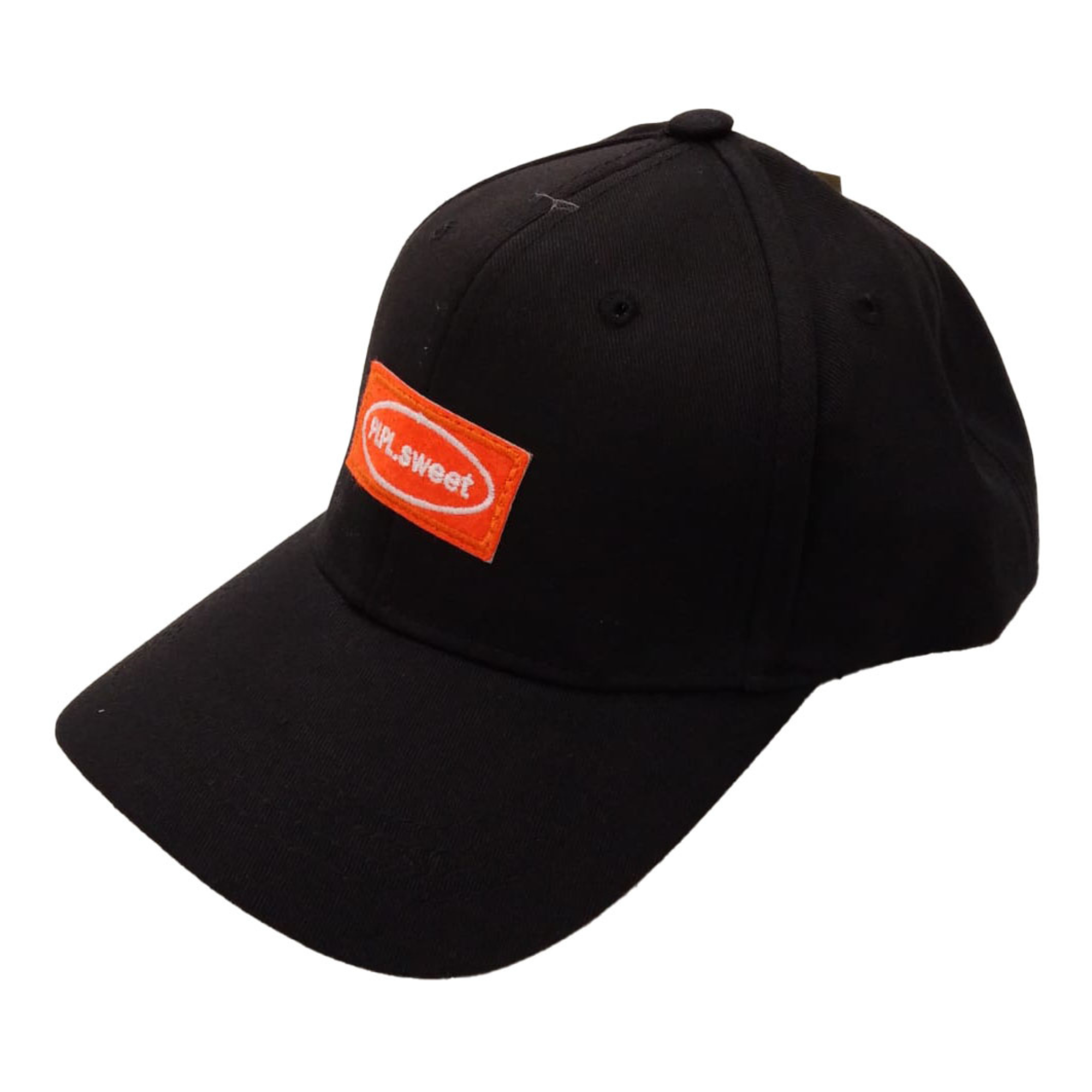 Gorro Visera Curva Etiqueta Naranja