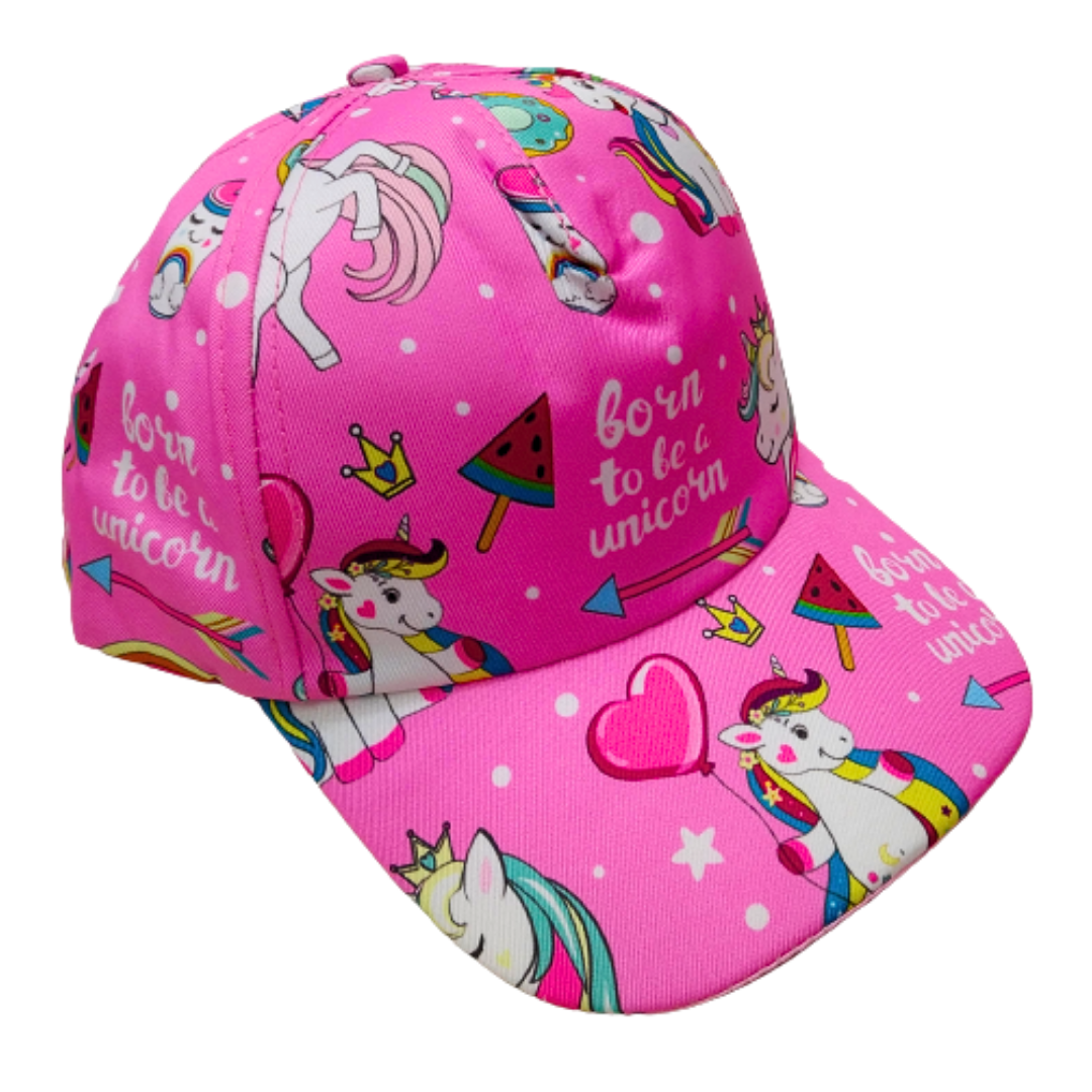 Gorro Arcoíris y Corazones de Niño