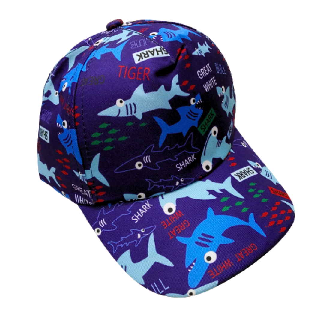 Gorro Diseño Tiburones de Niño