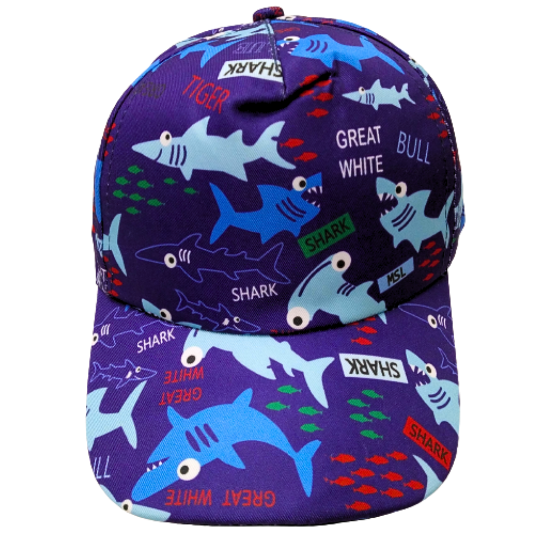 Gorro Diseño Tiburones de Niño