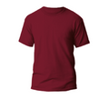 Camiseta Poliéster Adulto Bordó