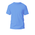 Camiseta Poliéster Adulto Celeste