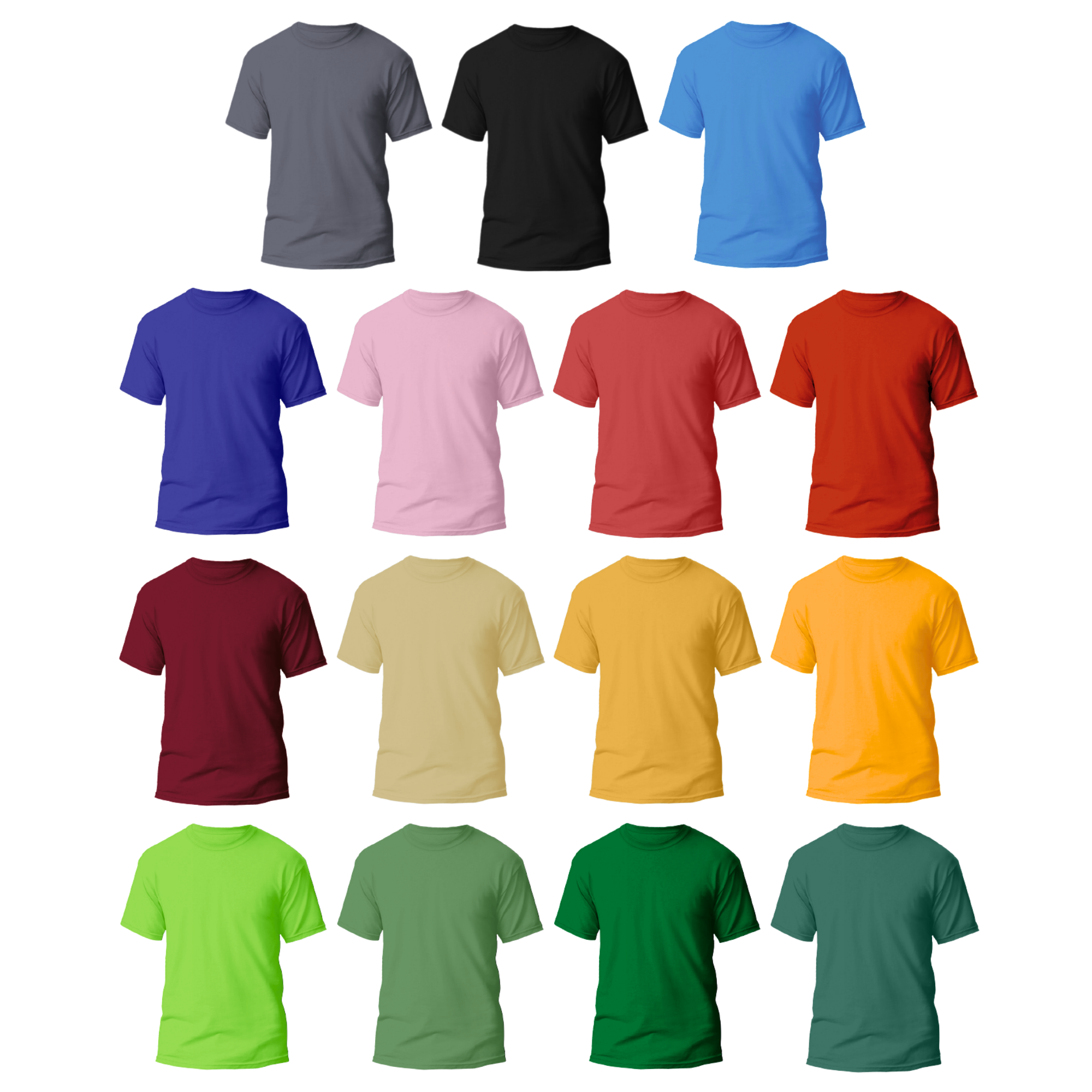 Camiseta Poliéster Adulto Terracota
