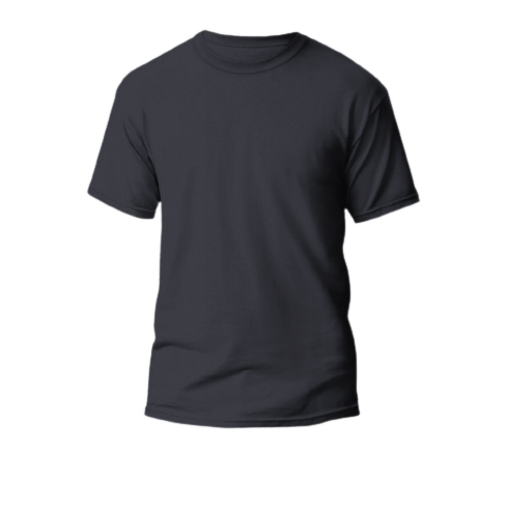 Camiseta Poliéster Adulto Gris Oscuro