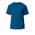 Camiseta Poliéster Adulto Turquesa