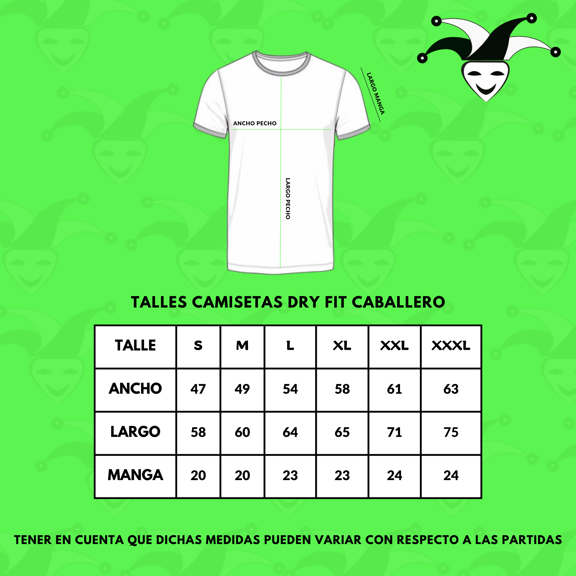 Camiseta DryFit Hombre Azul
