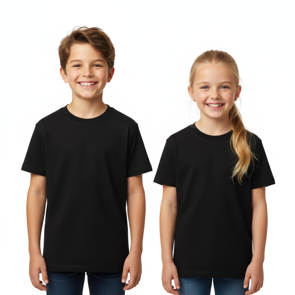Camiseta DryFit niño negra