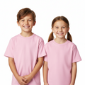 Camiseta DryFit Niño Rosa Claro