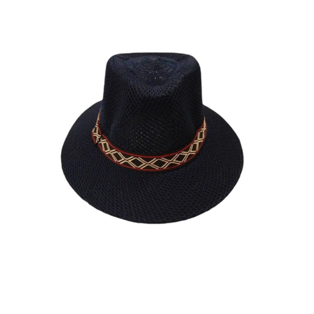 Sombrero Gacho Cinta Rombos