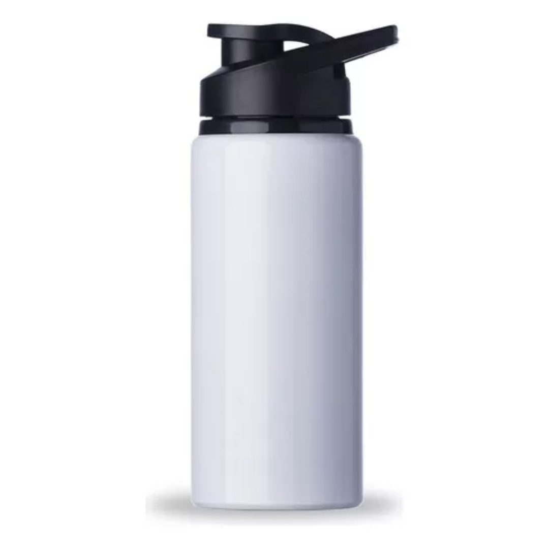 Caramañola Doble Tapón Plateada 750ml