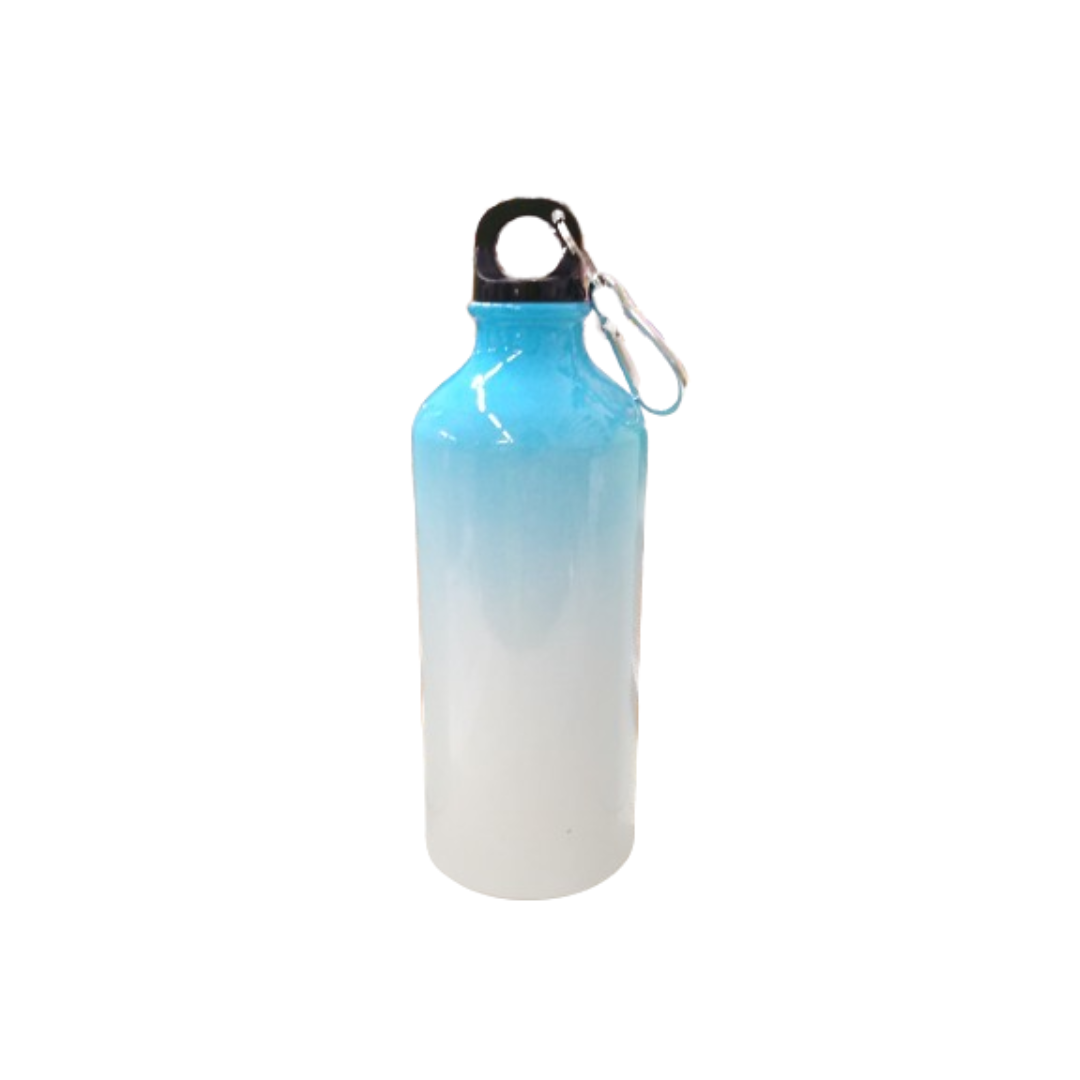 Caramañola Doble Tapón Plateada 500ml